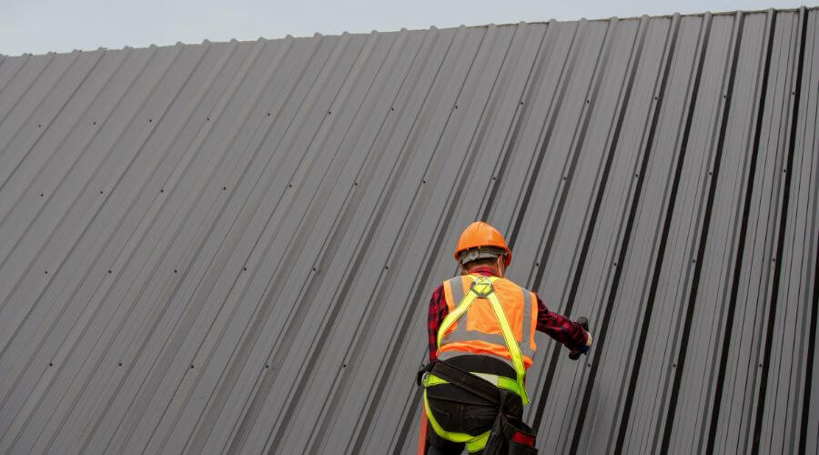 Professional gutter cleaning in La Fayette, IL
